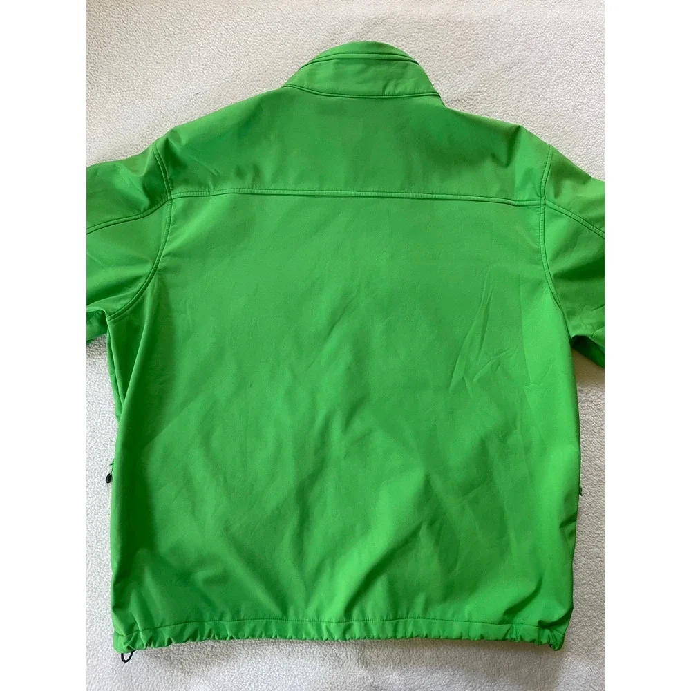 Clique Mens 2XL Softshell Jacket Green Pinewild Country Club Logo Pinehurst‎ NC